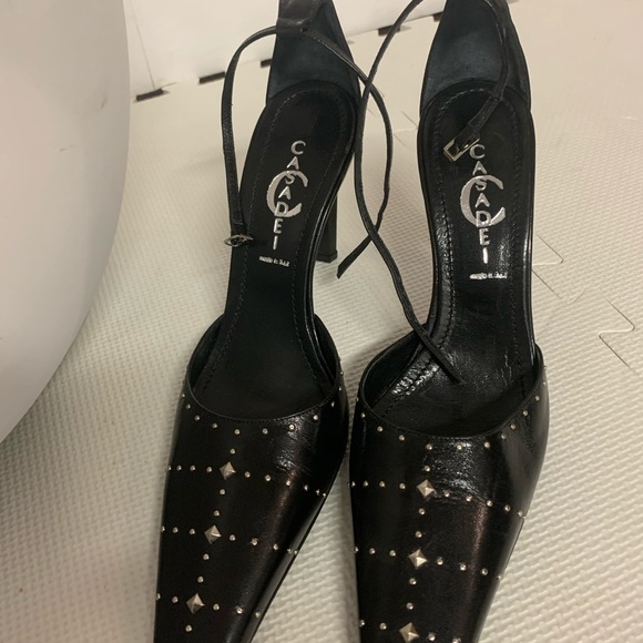 Casadei Studded Pumps Heels - Picture 3 of 6